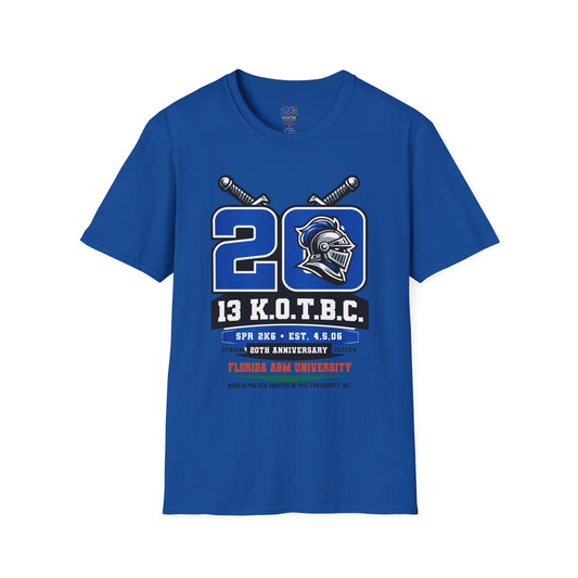 20 Knights Graphic T-Shirt — 13 K.O.T.B.C. Florida A&M University Tribute